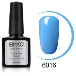 Ув Гел Лак 3в1 стъпка 10ml 6016 lightskyblue Elite99	